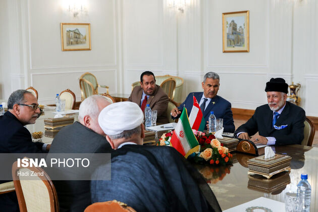 دیدار ظریف و بن‌علوی