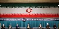 عکسی متفاوت از گروه موزیک مراسم تنفیذ رئیسی
