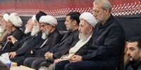علی لاریجانی در مراسم ظهر عاشورا + عکس