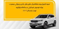 فراخوان تکمیل وجه متقاضیان فیدلیتی نوبت زمستان (طرح عادی و جوانی جمعیت)