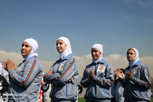 مراسم روز جهانی فوتبال زنان در ایران