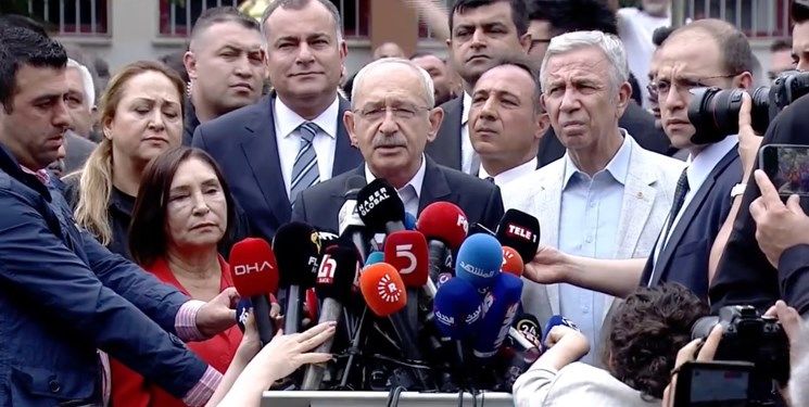 قلیچداراوغلو خطاب به مردم ترکیه: رای بدهید تا از شر حکومت دیکتاتوری خلاص شویم