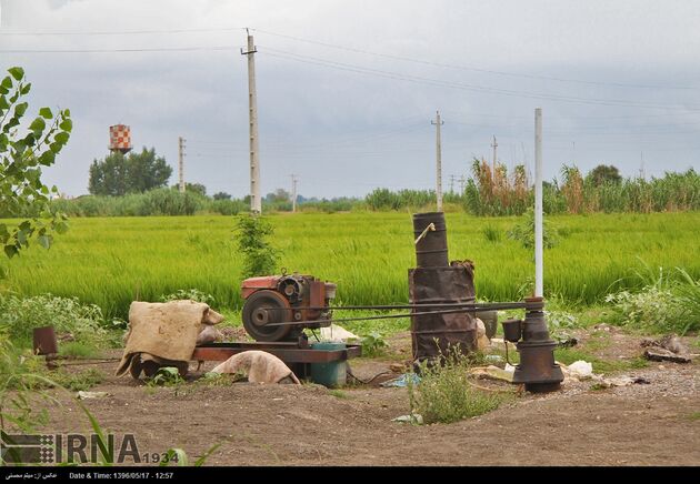 حفر چاه های غیرمجاز در گلستان
