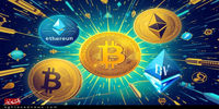 قیمت بیت‌کوین و اتریوم امروز دوشنبه ۴ خرداد ۱۴۰۵/ افزایش قیمت بیت‌کوین