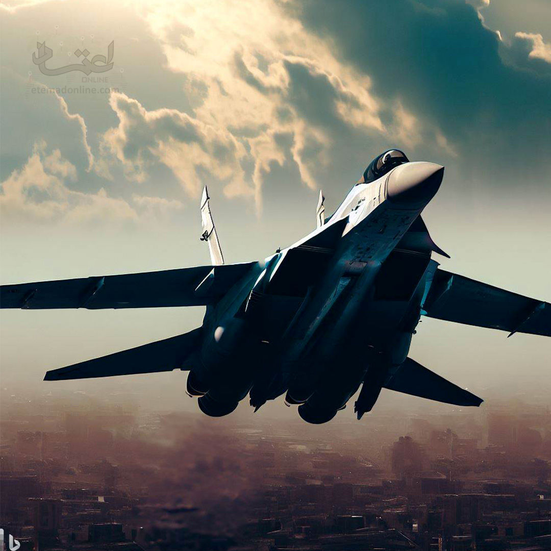 جنگنده‌های روسی سوخو-35 بر روی آسمان تهران + عکس