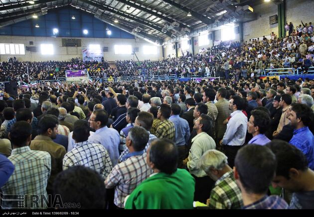 کمپین انتخاباتی روحانی در کرمان