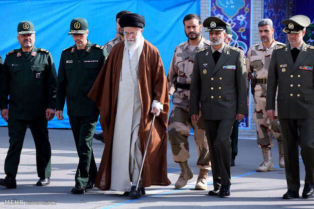مراسم مشترک دانش‌آموختگی دانشجویان دانشگاه‌های افسری ارتش