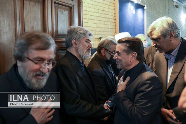 مراسم همسر شهید مطهری
