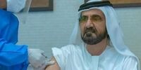 تزریق واکسن ضد کرونا ساخت چین به حاکم دبی