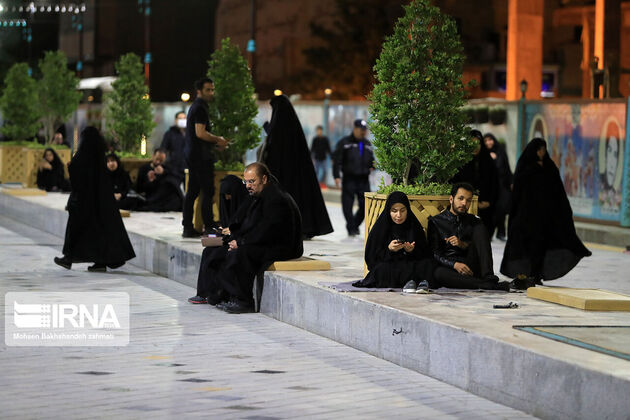 مشهد عبادت احیا