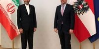 باقری با وزیر خارجه اتریش ملاقات کرد