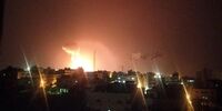 انفجار مهیب در نوار غزه
