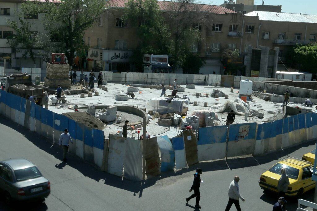 بزرگترین مجسمه تهران در این میدانگاه نصب می‌شود