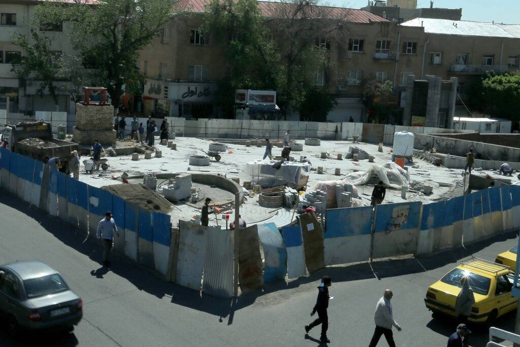 بزرگترین مجسمه تهران در این میدانگاه نصب می‌شود