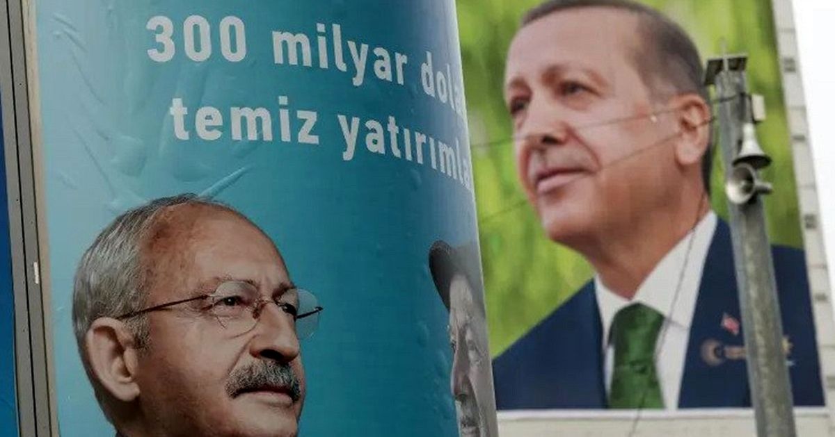 تصاویری از صحنه رای دادن اردوغان و قلیچداراوغلو 