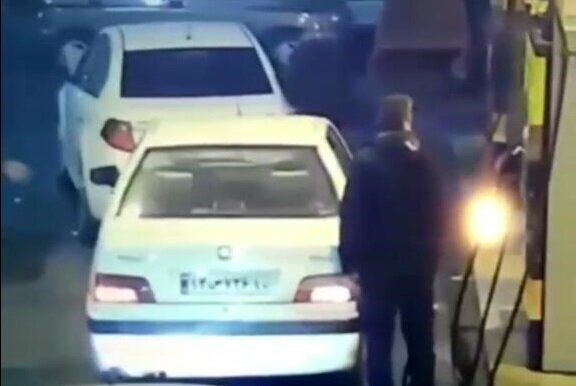 واکنش پلیس به ماجرای سرقت پژوپارس در پمپ بنزین تهران