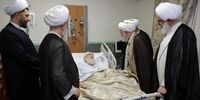 عیادت نمایندگان رهبر معظم انقلاب از آیت‌الله نوری همدانی +عکس
