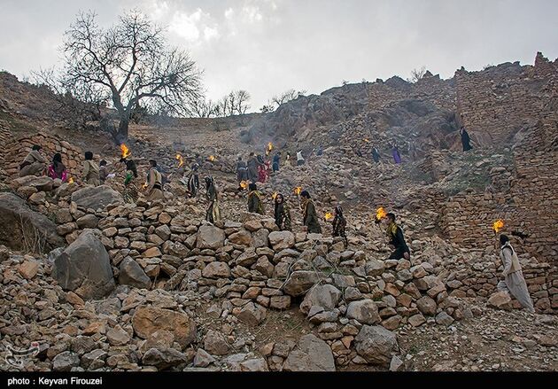 جشن نوروز در روستای پالنگان