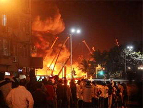 جزئیات و علت آتش سوزی مرگبار هتل ایرانیان در نجف + تعداد تلفات