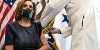 نانسی پلوسی هم واکسن کرونا را تزریق کرد+ عکس
