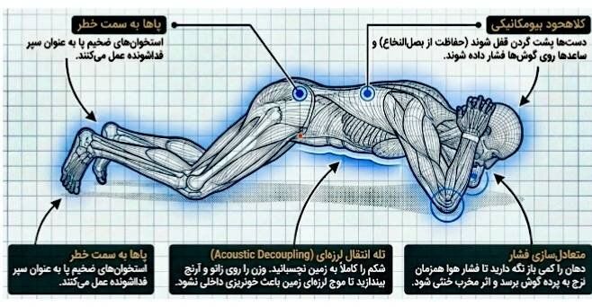 محافظت از حیاتی‌ترین قسمت مغز در زمان انفجار/ نجات پرده‌ گوش با یک ترفند ساده/ چگونه دست‌ها را کلاهخود کنیم؟
