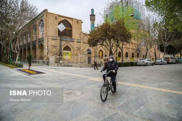 اصفهان در وضعیت کرونایی