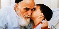 خوش و بش ابراهیم رئیسی با نوه مورد علاقه امام خمینی+عکس