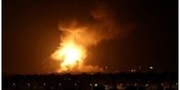 انفجار مهیب در دمشق / پدافند دفاعی سوریه فعال شد + فیلم