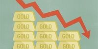 سقوط قیمت طلا از اوج