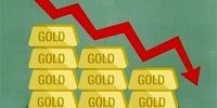 سقوط قیمت طلا از اوج