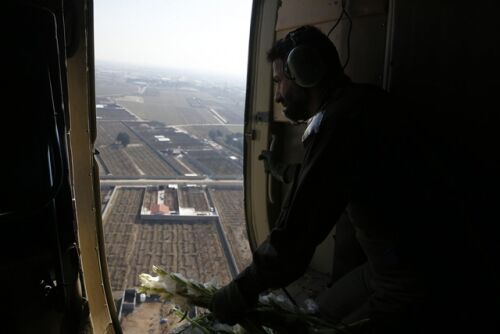 گلباران محل سقوط هواپیمای اوکراینی؛ یکشنبه
