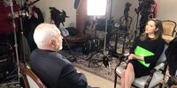 ویدئو/ چگونه زبان بدن ظریف مجری CBS را ناک‌اوت کرد؟