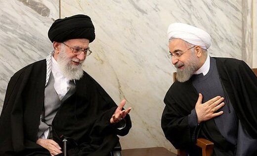 دیدار یک ساعته حسن روحانی با رهبر انقلاب