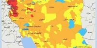 بازگشت شهرهای آبی به نقشه کرونایی ایران