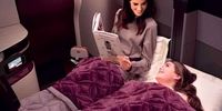 رونمایی از تخت‌خواب های دونفره در یکی از خطوط هواپیمایی + عکس