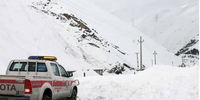 برف شدید در جاده هراز و فیروزکوه