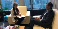 دیدار دستیار ارشد ظریف با هلگا اشمید