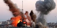بمباران شمال غزه توسط جنگنده های رژیم صهیونیستی 