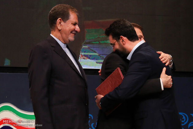 مراسم تودیع و معارفه وزرای ارتباطات دولت یازدهم و دوازدهم
