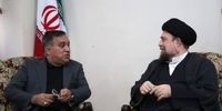 دیدار رئیس هیات مدیره باشگاه استقلال با سید حسن خمینی + تصاویر