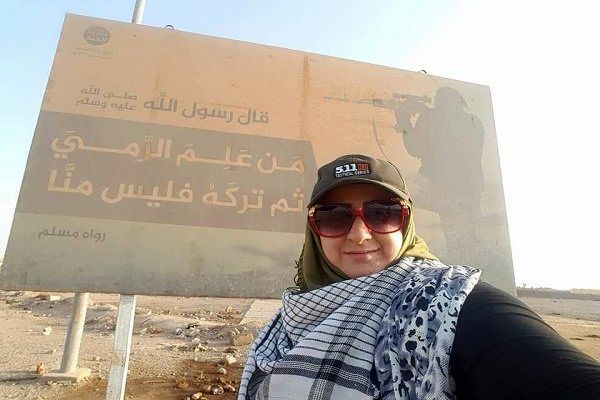 شهادت دختر خبرنگار به دست نیروهای داعش + عکس