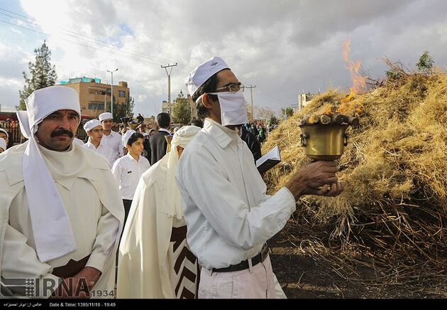 جشن سده زرتشتیان در کرمان