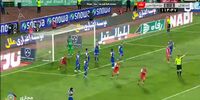 انفجار نیمه سرخ آزادی با گل دوم پرسپولیس توسط عالیشاه +فیلم 