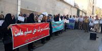 تجمع بازنشستگان کارگری در چند شهر/ از مابه‌التفاوت متناسب‌سازی هم محرومیم + عکس
