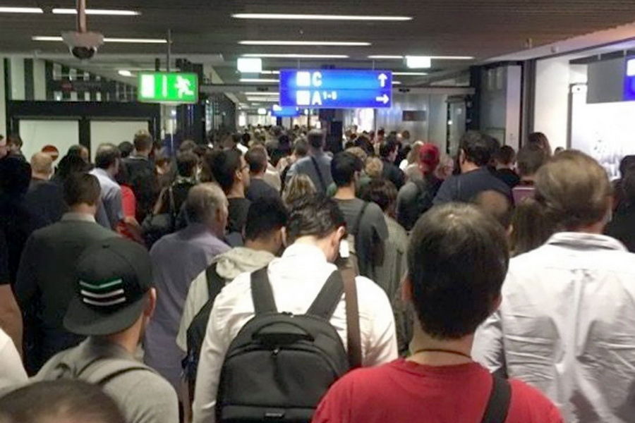 تخلیه فرودگاه فرانکفورت به‌دلیل مشکلات امنیتی