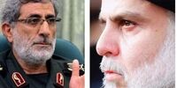 دیدار مهم و محرمانه سردار قاآنی با مقتدی صدر