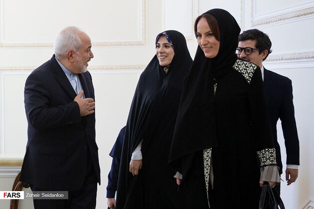 تصاویر دیدار ظریف و رئیس اتحادیه جهانی بین‌المجالس