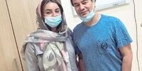 عکسی تازه از  پیمان قاسمخانی و همسرش