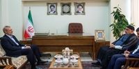 دیدار و گفتگوی عادل عبدالمهدی با علی لاریجانی