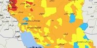 آخرین رنگ بندی کرونایی کشور /بازگشت رنگ آبی به نقشه ایران